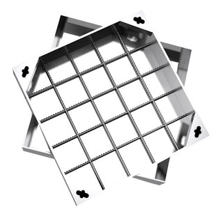 304不锈钢井盖方形隐形排水沟阴窨井盖板O污水雨水下水道沙井盖