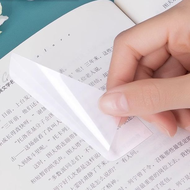 透明便利贴可写学生用重点标记塑料防水粘贴性强做笔记网红韩国in