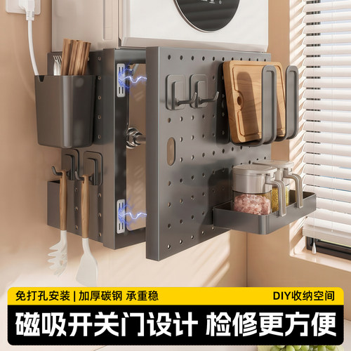 可定制磁吸开门燃气管道装饰遮丑