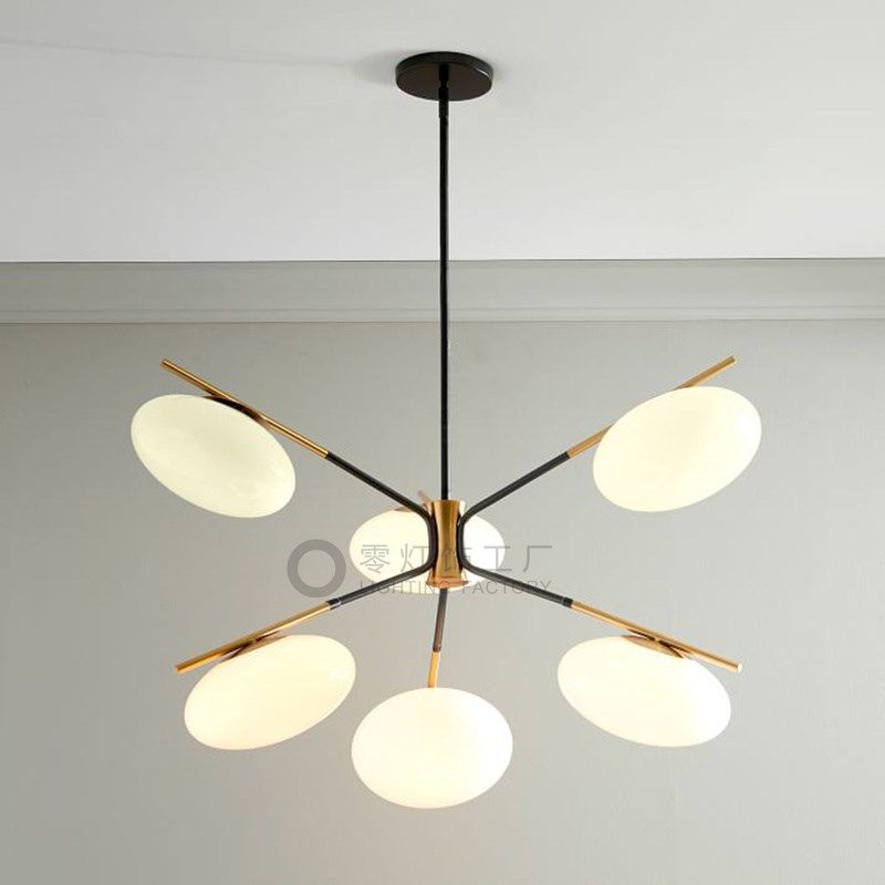 苏州个性创意椭圆玻璃灯罩吊灯酒店别墅客厅餐厅书房卧室定制吊灯,家装灯饰光源,客厅吊灯,淘宝优惠券,粉丝福利购,淘宝优惠卷