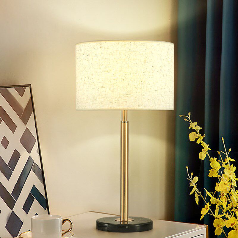 新中式台灯高级感台灯卧室床头灯泡主卧轻奢美式复古台灯高颜值