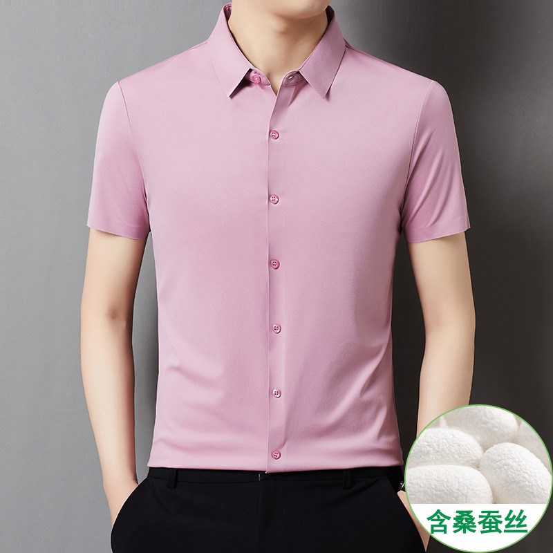 女儿结婚礼服爸爸装喜公公岳父夏父母妈妈新娘父亲粉红衣服婚宴装