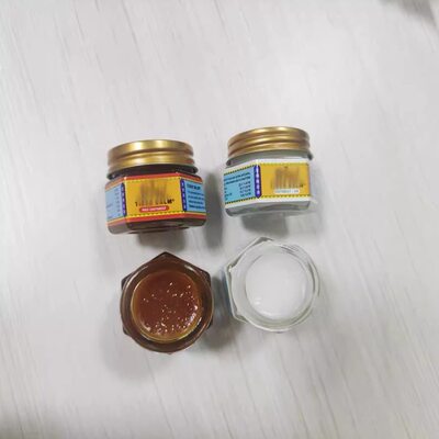 甄选泰国虎标白万金油19.4g薄荷膏软膏头痛鼻塞蚊虫叮咬防晕车清