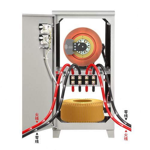 甄选泰然 家用220v全自动交流稳压器10kva照明稳压器出口定制