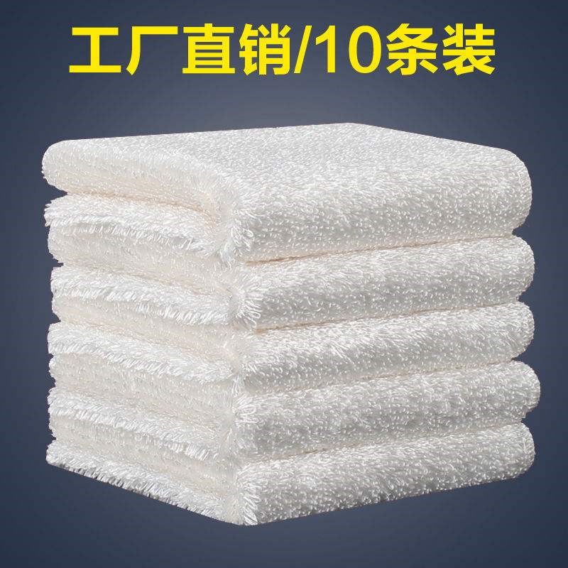 韩国竹纤维洗碗布不沾油条大抹布吸水不掉毛加厚去油洗碗巾双层潮