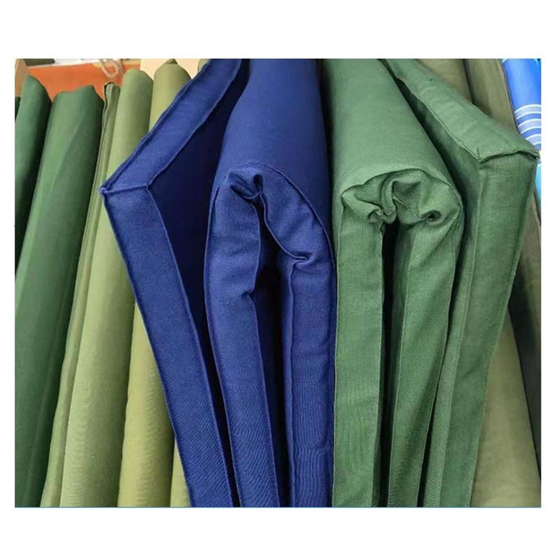 军绿色军训新款消防蓝色垫被床垫床褥可拆洗单人M床90*200cm床垫