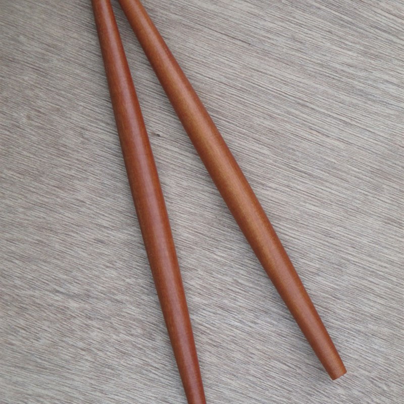 烘焙工具 实木 面包模具D枣木 橄榄型双杖 擀面杖