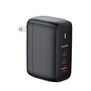 麦多多65W充电器PD快充GAN3.0三口大功率插头手机笔记本机甲系列