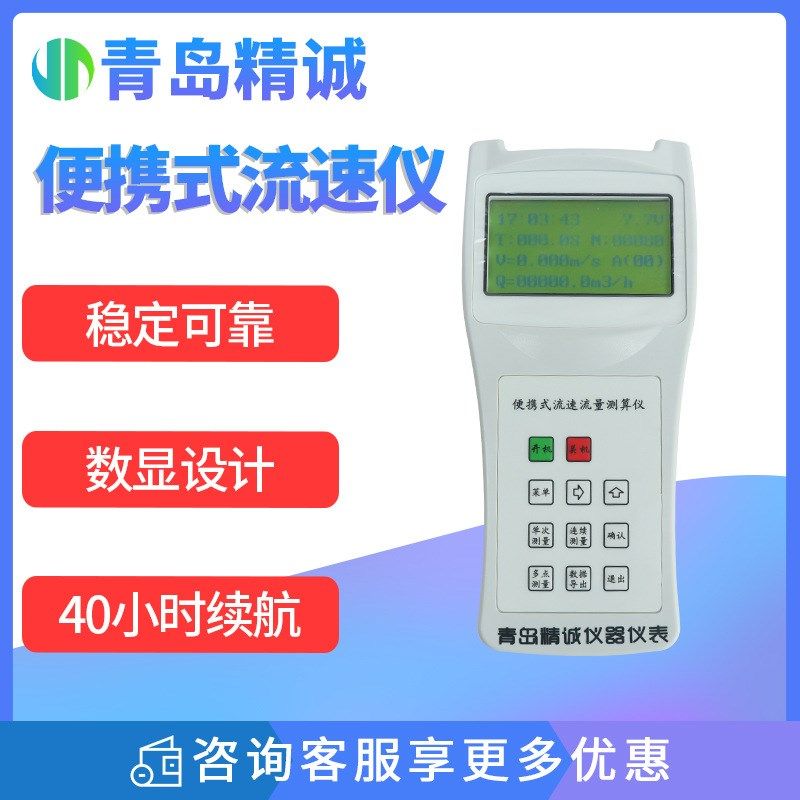 手持便携式流速测量仪LS300-A河道明渠流速计LS1206B旋浆水流测算