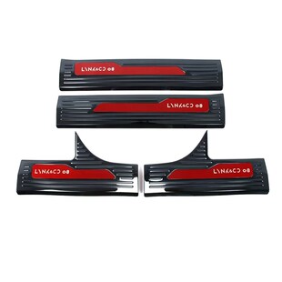 适用于23款 饰 领克08内外门槛条后护板前后护角尾门饰条拉手外饰装