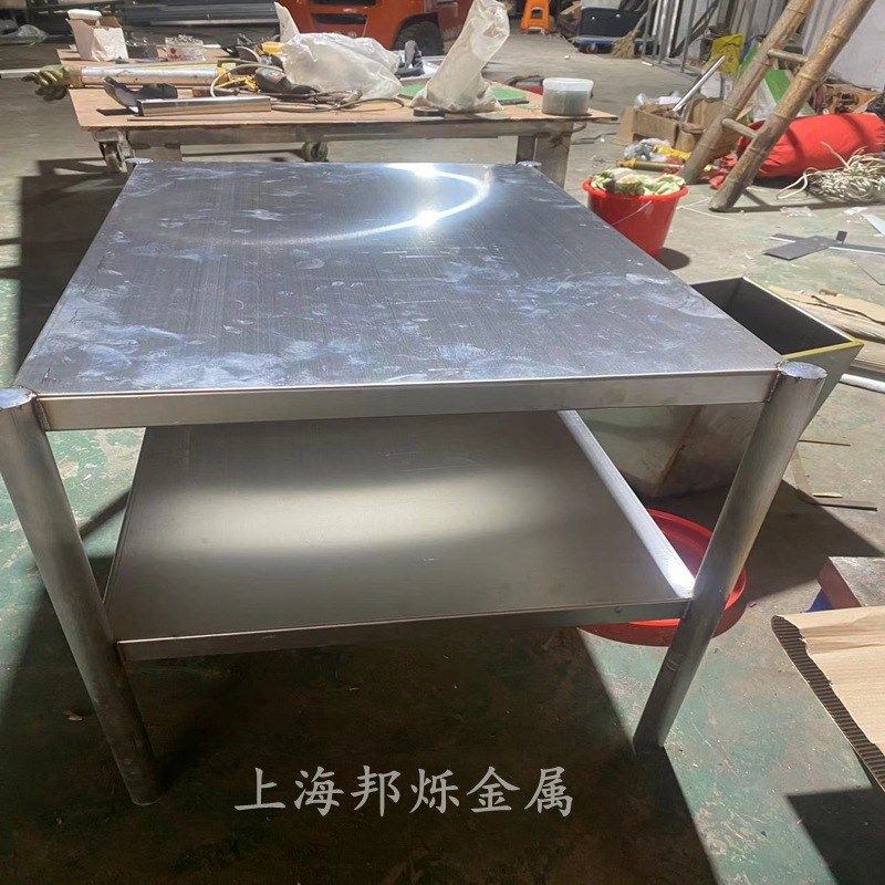 不锈钢操作台厨房专用双层工作台切菜桌上海后厨打荷打包台定制,家装主材,商用厨房操作台/工作台,淘宝优惠券,粉丝福利购,淘宝优惠卷