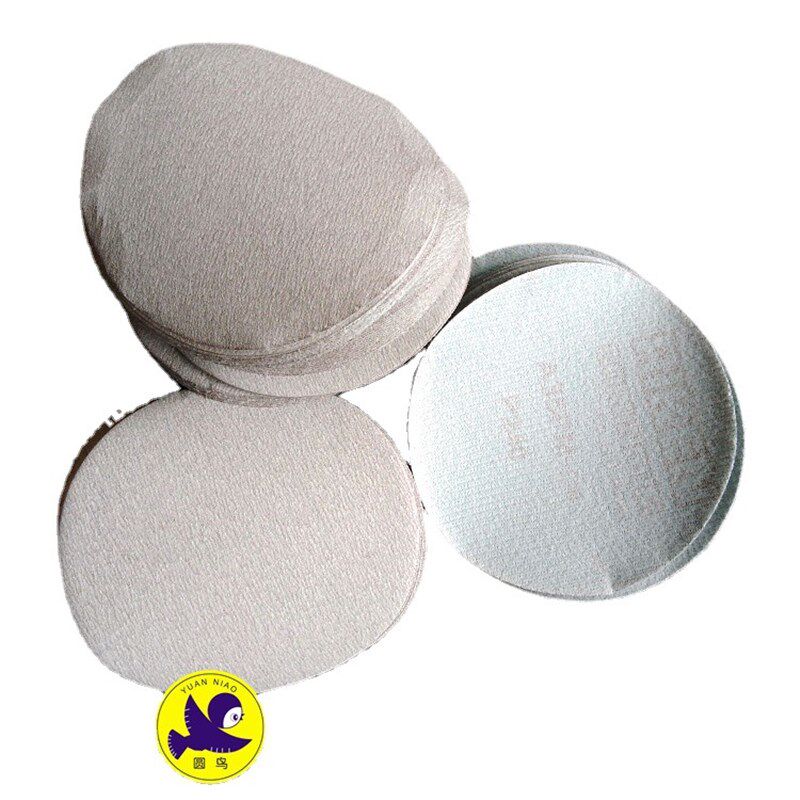 理研圆盘砂5寸植绒砂纸背绒砂纸RIKEN砂纸A35PM拉绒片圆盘砂蝶