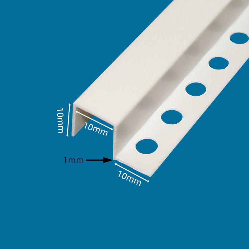 实力单边几字形分隔条护墙角工艺槽镶嵌石膏板天花吊顶 PVC护