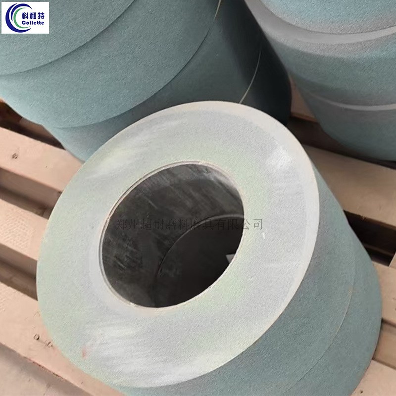 超耐 GC绿碳化硅砂轮片 P500*150*305平行陶瓷无心磨床砂轮M1080