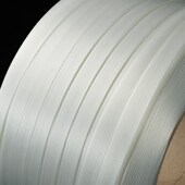 柔性聚酯纤维打包带1316192532mm纤维捆绑带