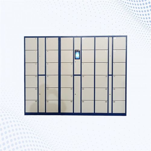 商场超市寄存柜人脸识别电子存包柜智能储物柜游泳馆员工更衣柜