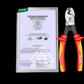 老压绝缘电缆剪新能源耐压线缆钳防电剥线钳断线钳