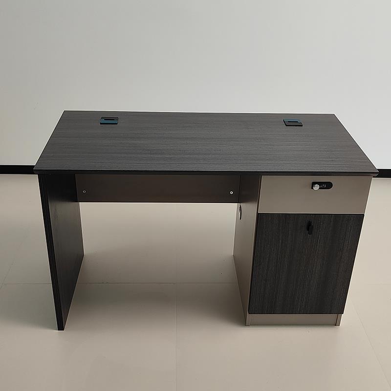 1.2米办公桌电脑桌1.4米简约现代单人职员桌电脑台写字台财务桌子
