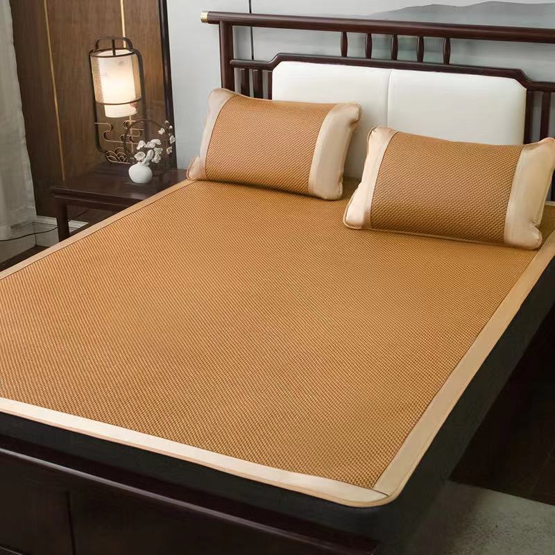 夏季学生藤席0.8m三件套折叠空调凉席0.9m1.2m1.35m1.8x2*2.2米床