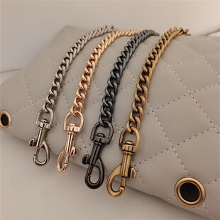 包包链条斜挎包背带金属链单买包带五金链配件锁链古金色替换挂链