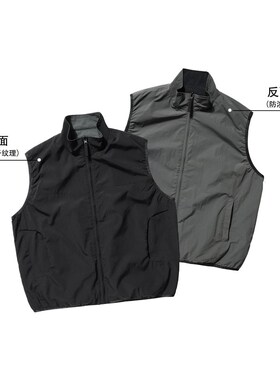【两面穿】Vavu户外机能马甲外层暗格内层防泼水坎肩背心日系外套