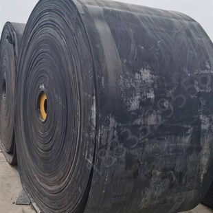 旧尼龙输送带铺车间耐磨橡胶垫地面平板钢丝带砂石厂传送皮带矿用