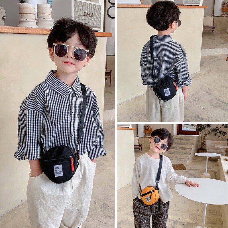 男童小包包斜挎包韩版宝宝可爱迷你零钱包儿童秋季新款配饰单肩包