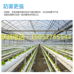 大棚膜长寿流滴米米无滴整卷塑料膜纸蓝色无滴蔬菜农资农膜