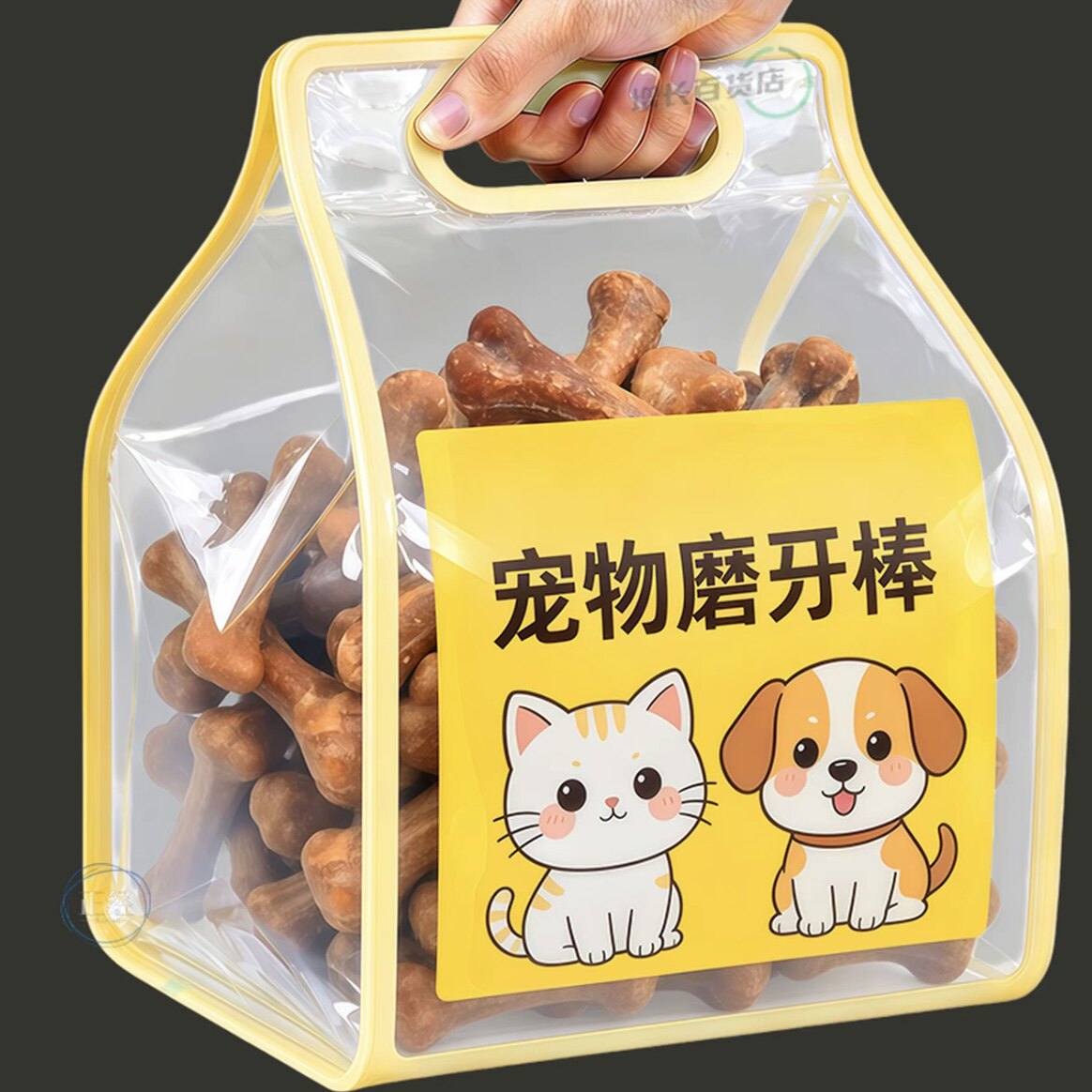 狗狗零食中型犬磨牙棒耐咬小型犬宠物零食泰迪金毛缓解口臭洁齿训
