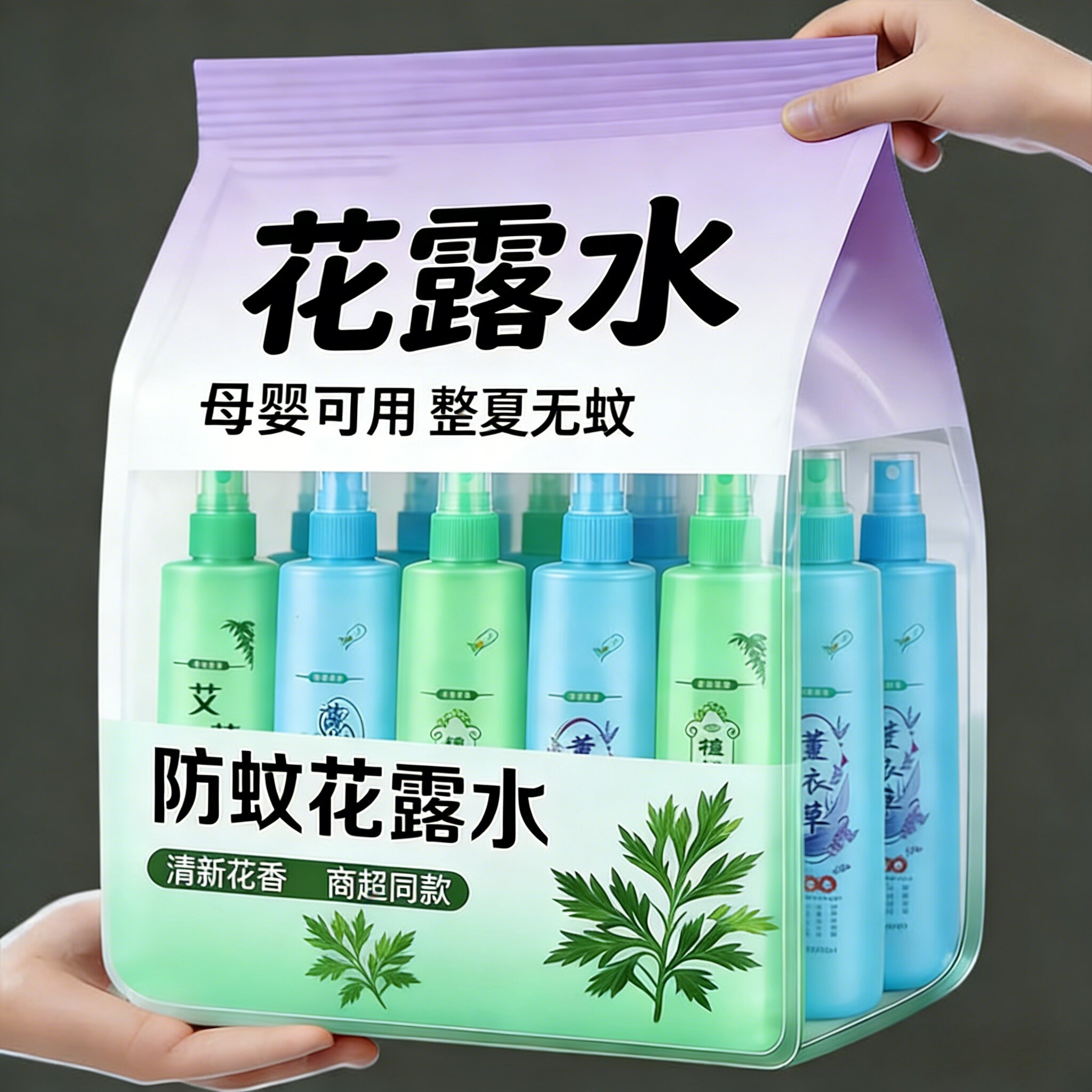 花露水止痒防蚊子持久留香清凉喷雾舒爽成人通用清香型夏季蚊不叮