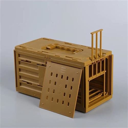 画眉排笼组合笼塑料组装鸟笼画眉携带笼方便运V输笼塑料板格