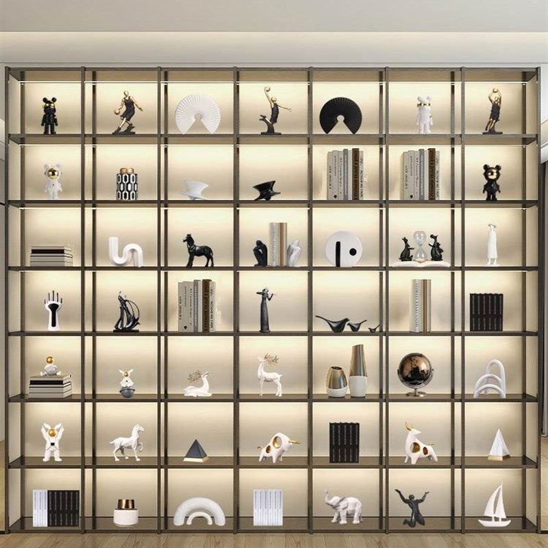 新中式轻奢高档家居装饰品摆件书柜客厅办公室展示柜软装工艺品,家居饰品,装饰摆件,淘宝优惠券,粉丝福利购,淘宝优惠卷