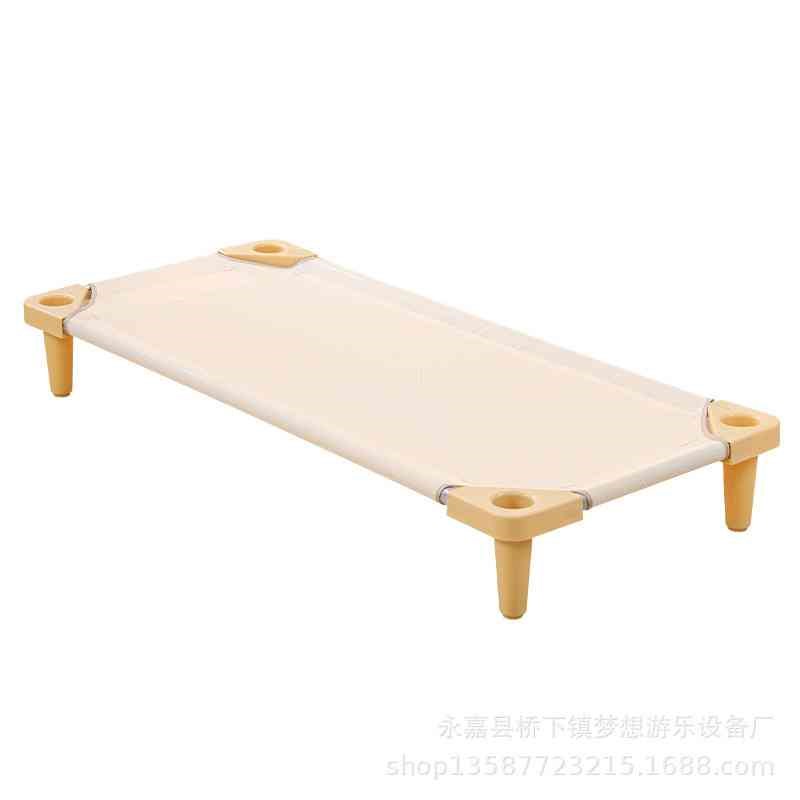 幼儿园床幼儿午睡床叠叠床布床网格布PVTC床特斯林布床