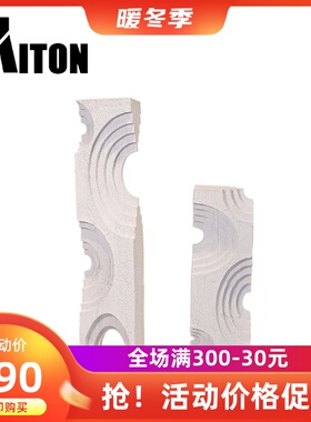 现代黑白树脂波纹形几何摆件样板间客厅茶几桌面软装饰品摆设