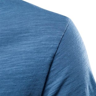 Men& Ncew Solid Neck Sleeve Short Cotton Mens 39;s shirt