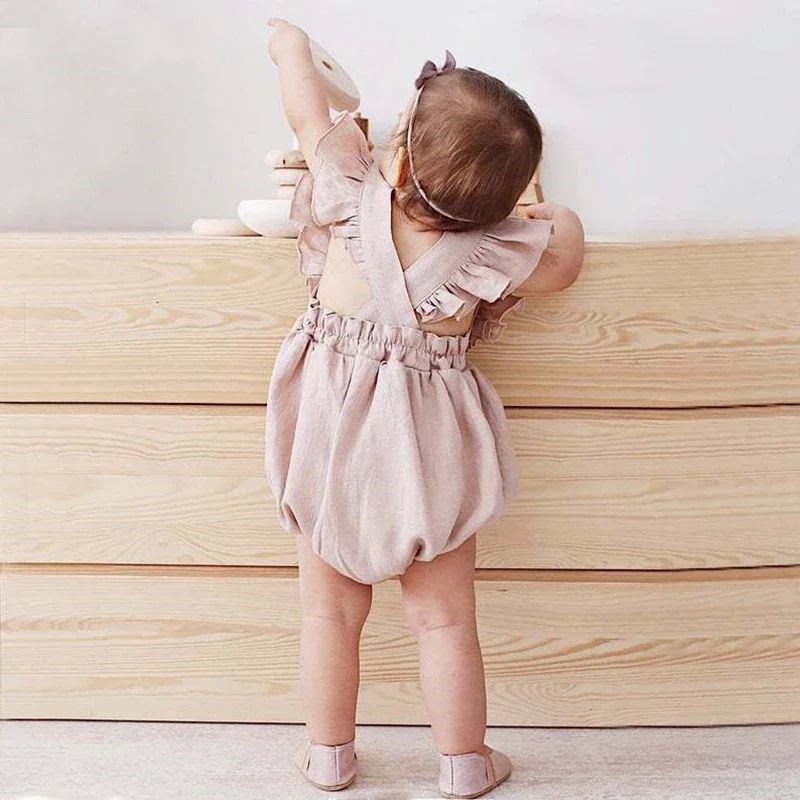 2025 Summer Newborn Jumpsuits Baby GirlsP Outfits Romper