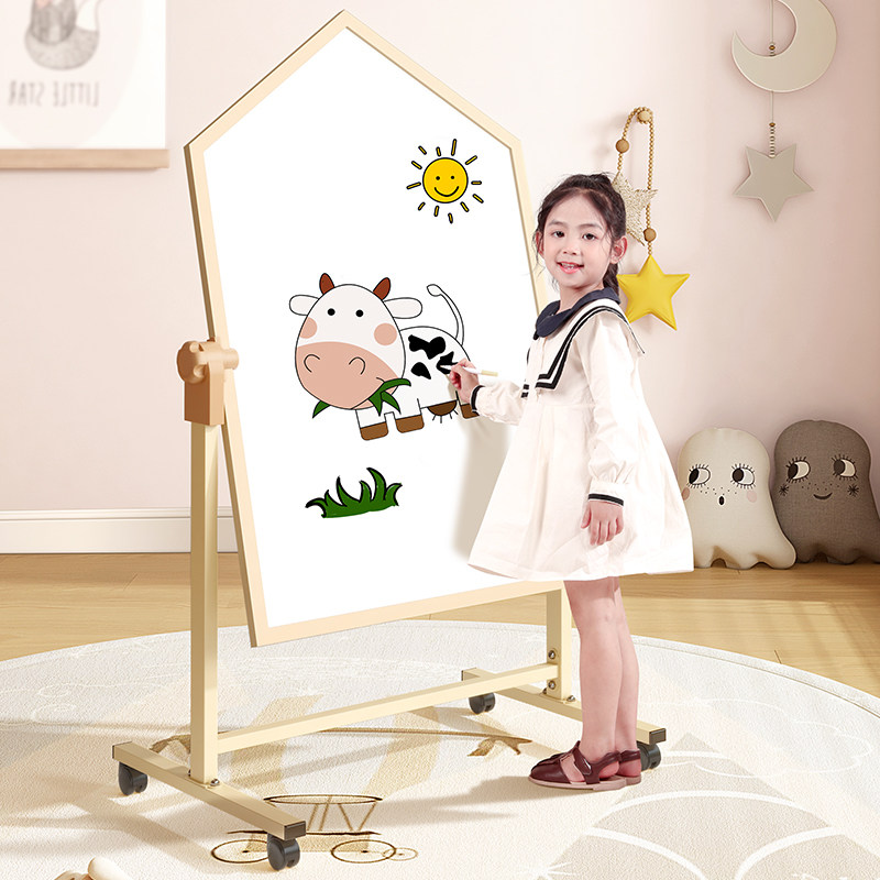 儿童画板家用教学支架式宝宝小黑板面磁性擦涂鸦画画写字白板,玩具/童车/益智/积木/模型,画板,淘宝优惠券,粉丝福利购,淘宝优惠卷