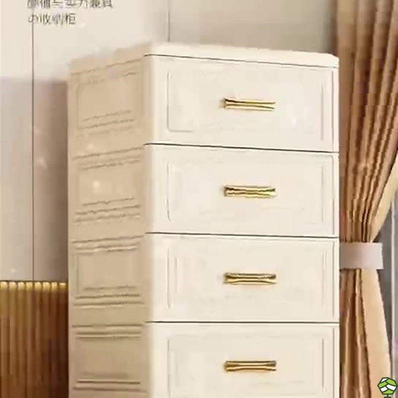 收纳柜抽屉式塑料家用储物柜卧室多层五斗柜客厅落地床头置物柜子