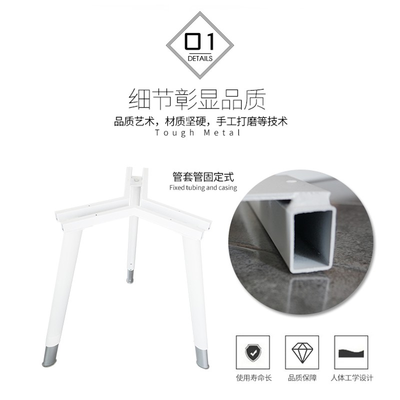 岩板大圆桌架大理石铁艺桌腿支架桌脚餐桌折叠伸缩桌架桌脚架定制