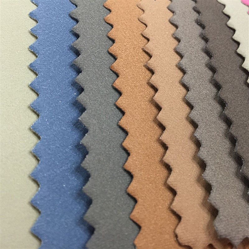 羊巴富贵绒PU皮革面料人造皮料装饰软包硬包箱包材料家庭工程装修