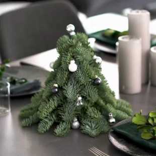 进口奥赛斯锥形花泥圣诞树DIY制作底座圣诞装饰鲜花泥小号24cm