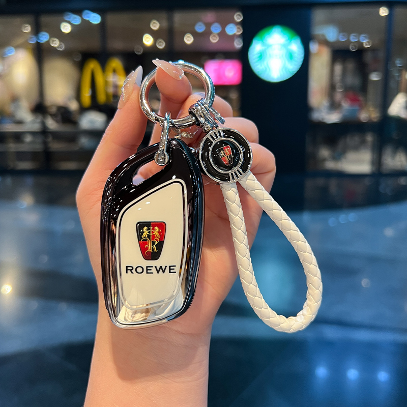 荣威rx5plus钥匙套i5女6名爵5车max钥匙壳rx3扣i6max包zs科莱威HS