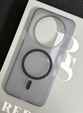 wzxf瓦楞硬壳适用华为Mate80ProMax手机壳新款mate70pro+黑色磁吸条纹m60透明磨砂max保护套por高级感男女款