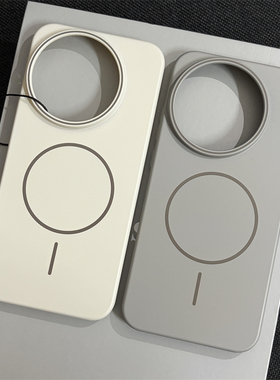 wzxf细圈磁吸适用realme真我GT8Pro手机壳新款钛灰色gt7pro磨砂肤感高级感商务奢华超薄por硬壳简约保护套男