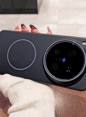 wzxf适用vivox300pro手机壳新款黑色磁吸x200ultra超薄磨砂ProMini镜头大孔x100s男女轻奢商务简约高级感硬壳