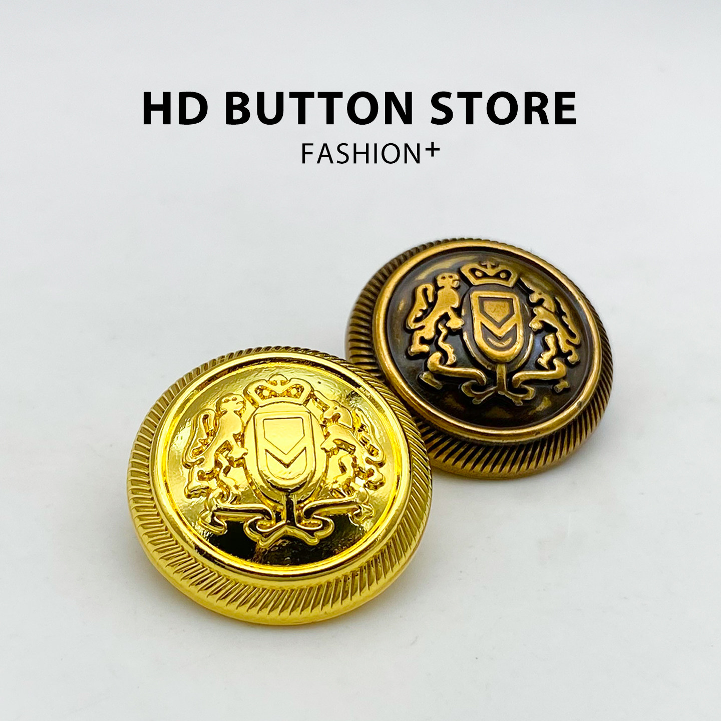 英伦金属男女制服外套裙子扣子西装大衣高端纽扣圆形毛衣扣子开衫