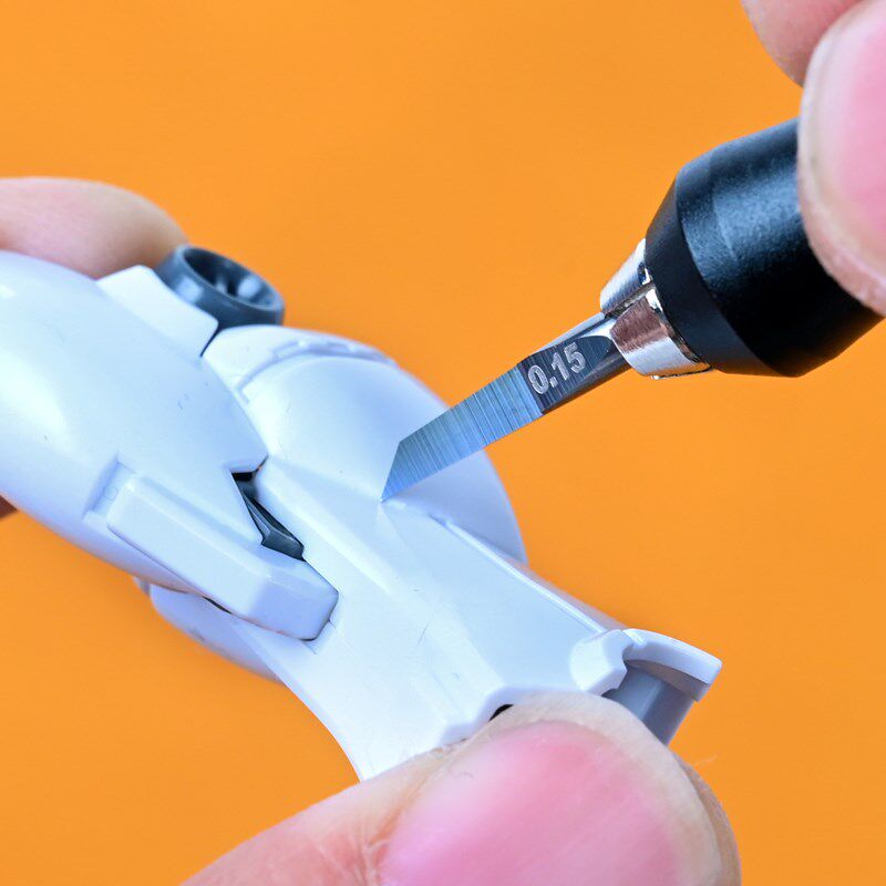 钨钢刻线刀丨百式刻线刀丨精密推刀丨高达模型制作丨懒懒同学