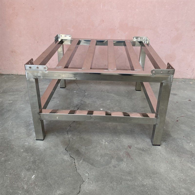 不锈钢立式空调室内机底座加高垫高架柜机离地防潮托架可移动防震