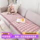 跨境外贸新中式 全棉沙发垫四季 通用防滑加厚飘窗馒头垫HOT纯色