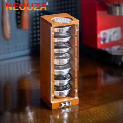 NEOUZA新泽粉碗架收纳柜存放架咖啡粉碗分水网桌面置物架51/58mm